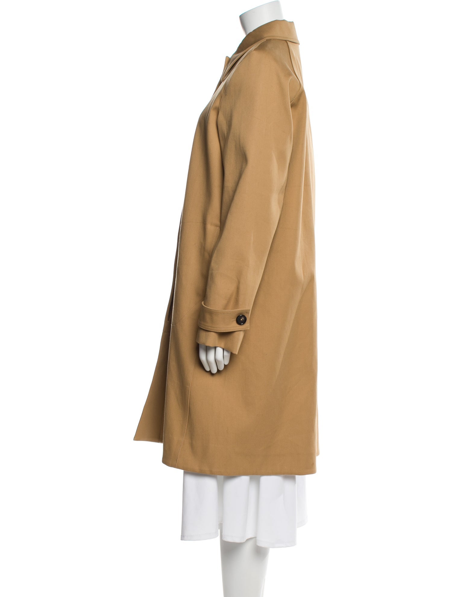 TOTEME A line car coat Trench Coat