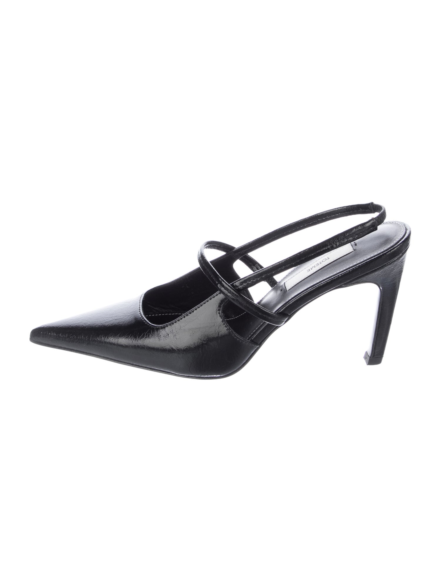TOTEME Leather Slingback Pumps