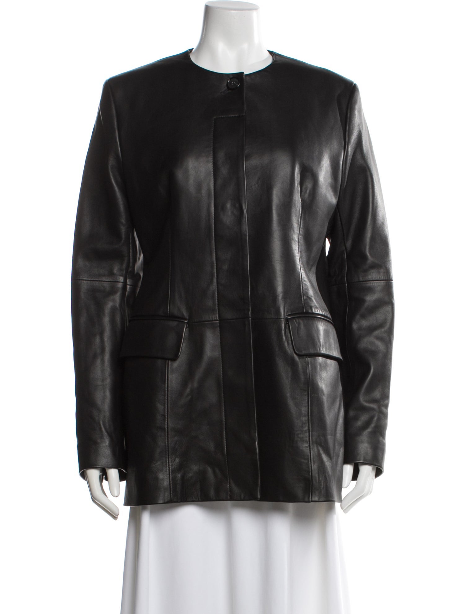 TOTEME Leather Coat w/ Tags