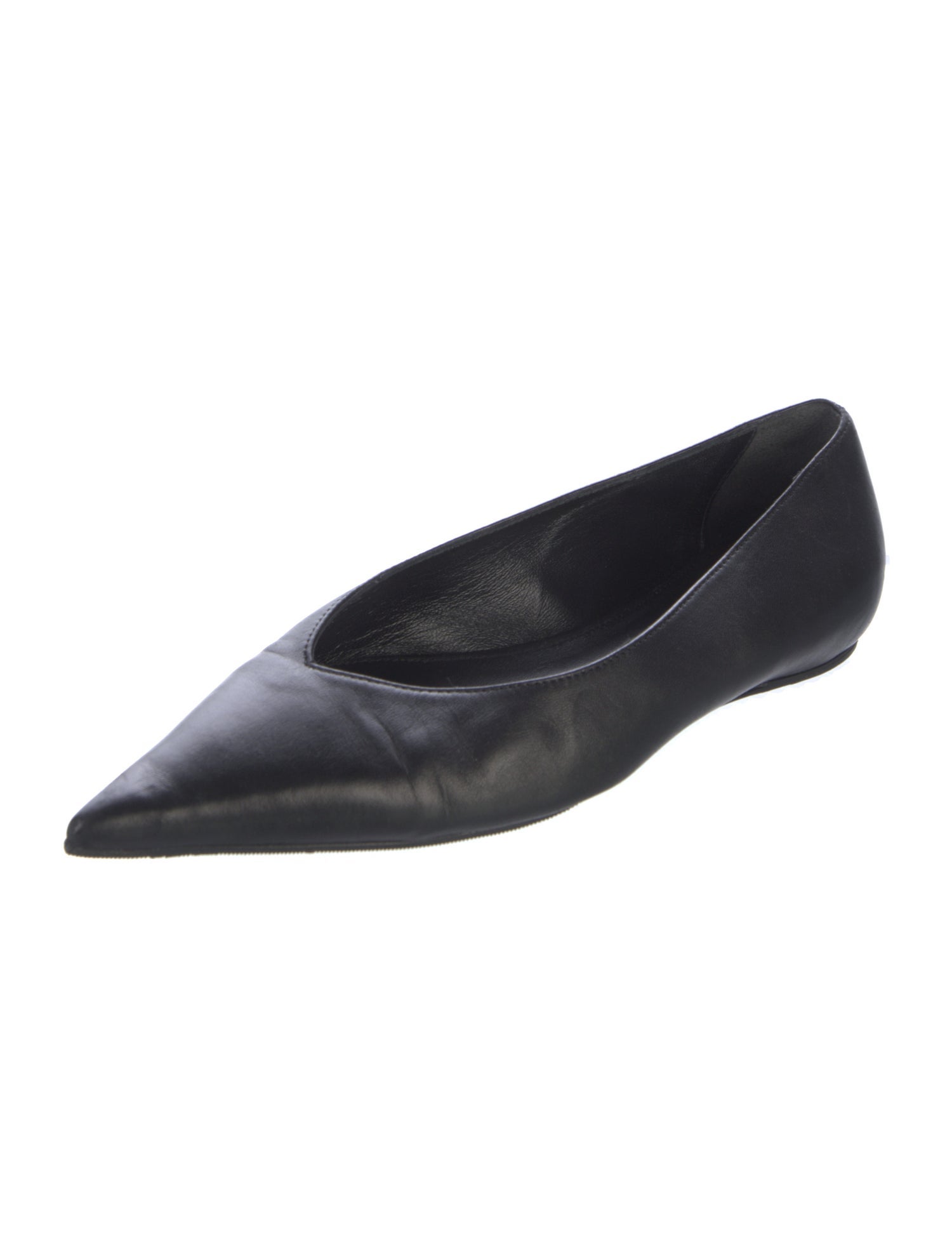 TOTEME Leather Ballet Flats