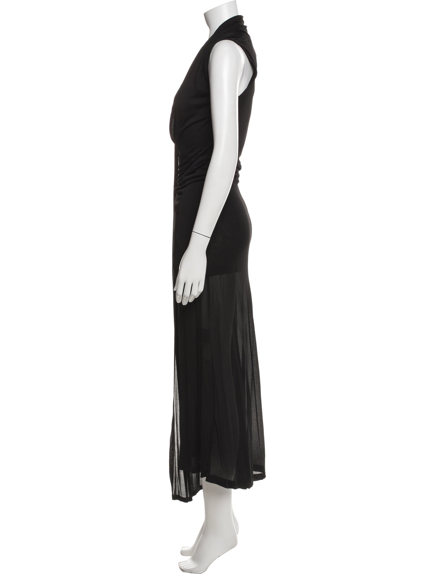 TOTEME Overlapped Scarf Long Dress