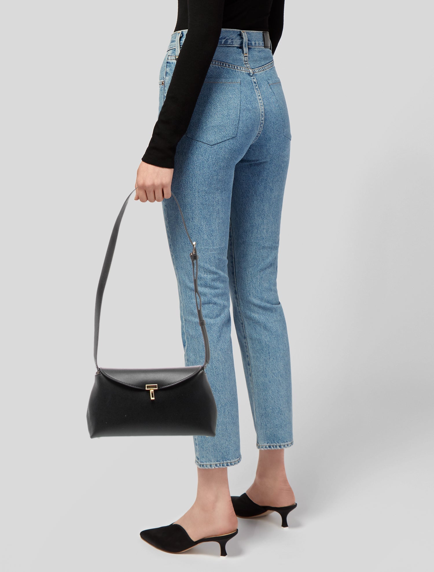 TOTEME Leather T-Lock Small