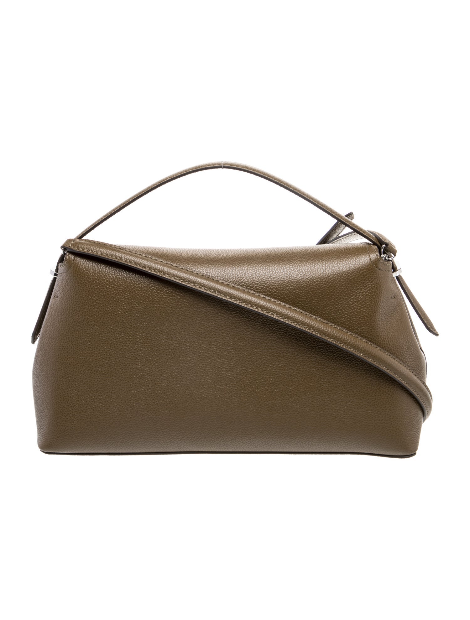 TOTEME Leather T-Lock w/ Strap - Green Shoulder Bags, Handbags