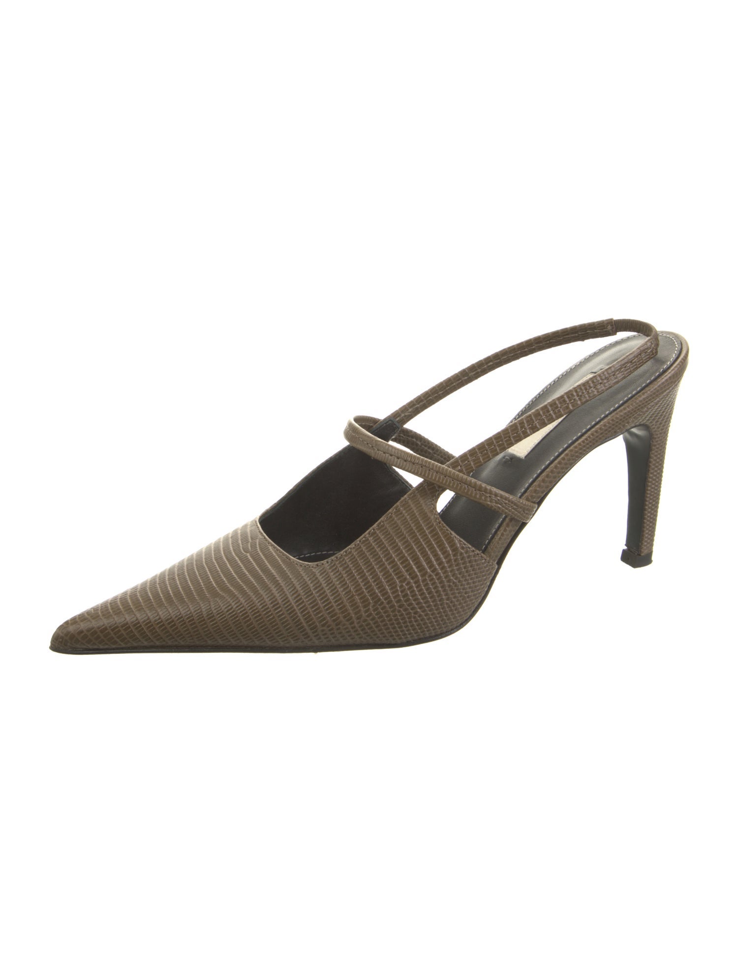 TOTEME Leather Slingback Pumps