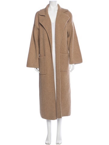 Pre-owned Totême Wool V-neck Sweater In Neutral