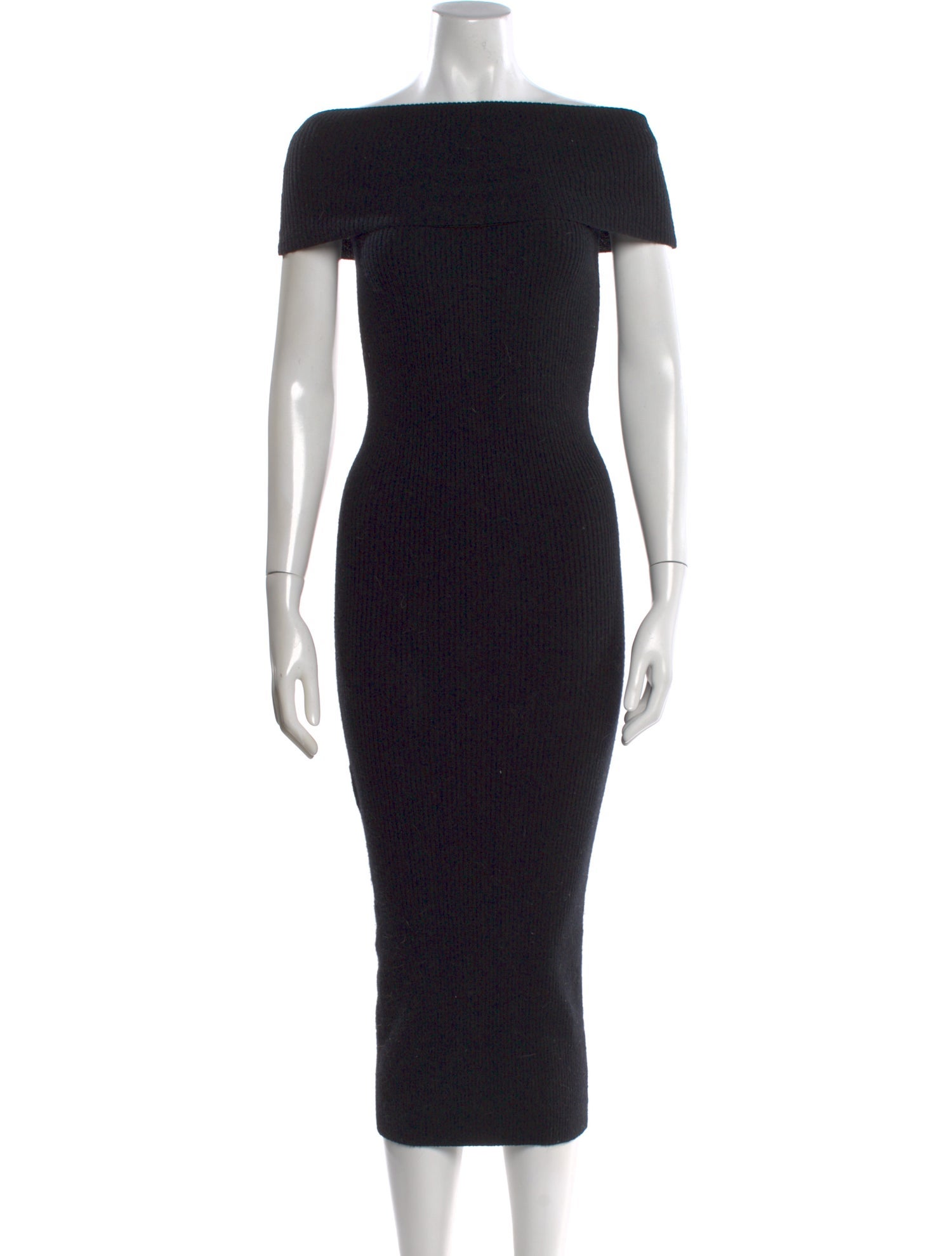 knee length dresses for ladies Shop Toteme Strapless Cotton Midi Dress