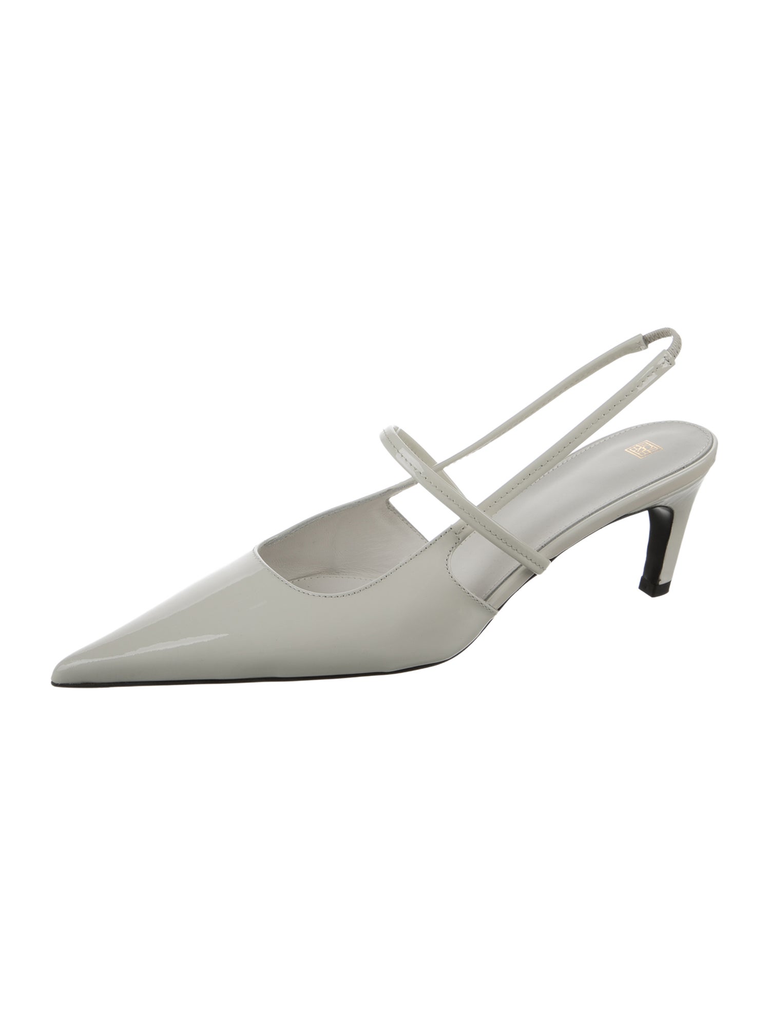 TOTEME Patent Leather Slingback Pumps