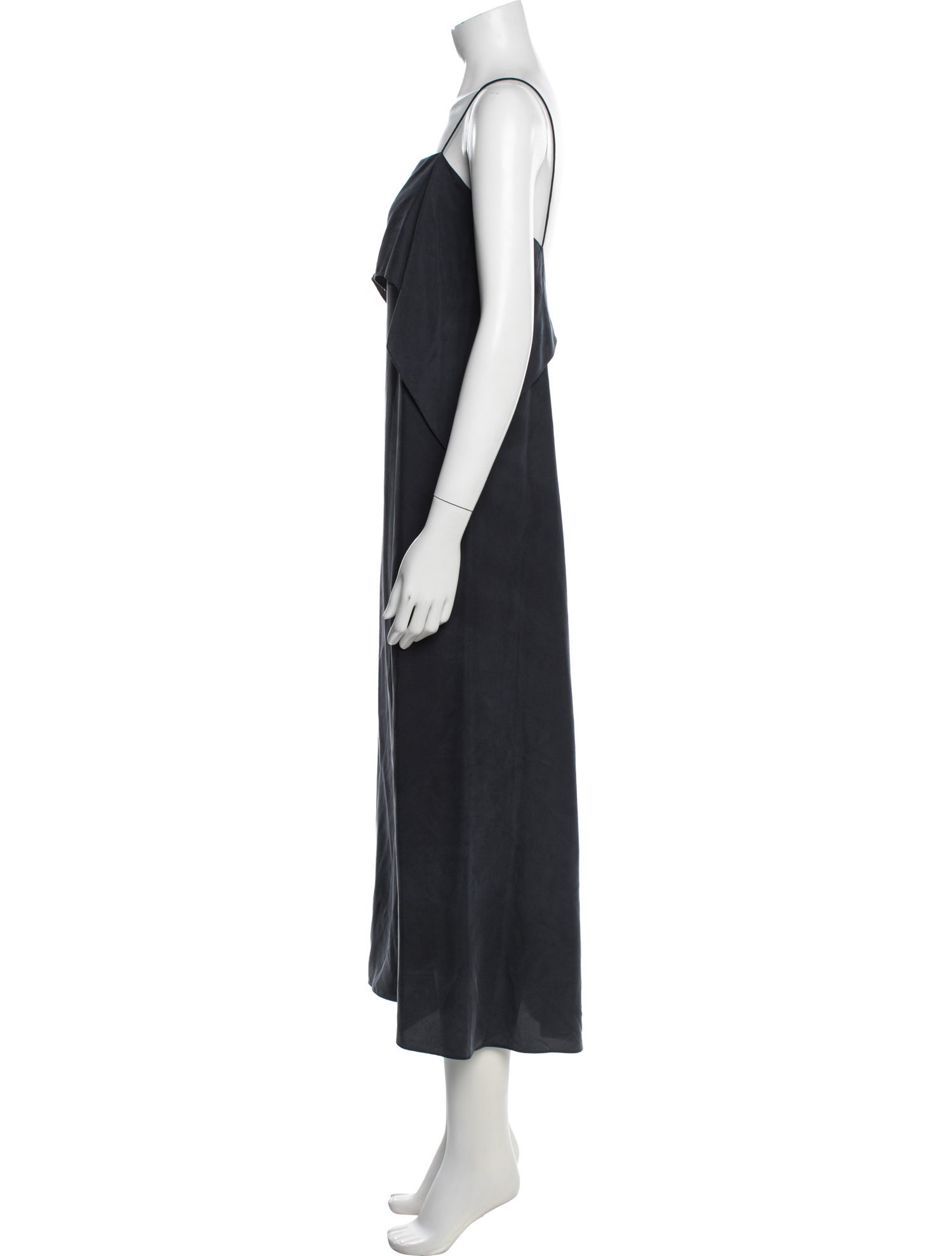 TOTEME Square Neckline Midi Length Dress