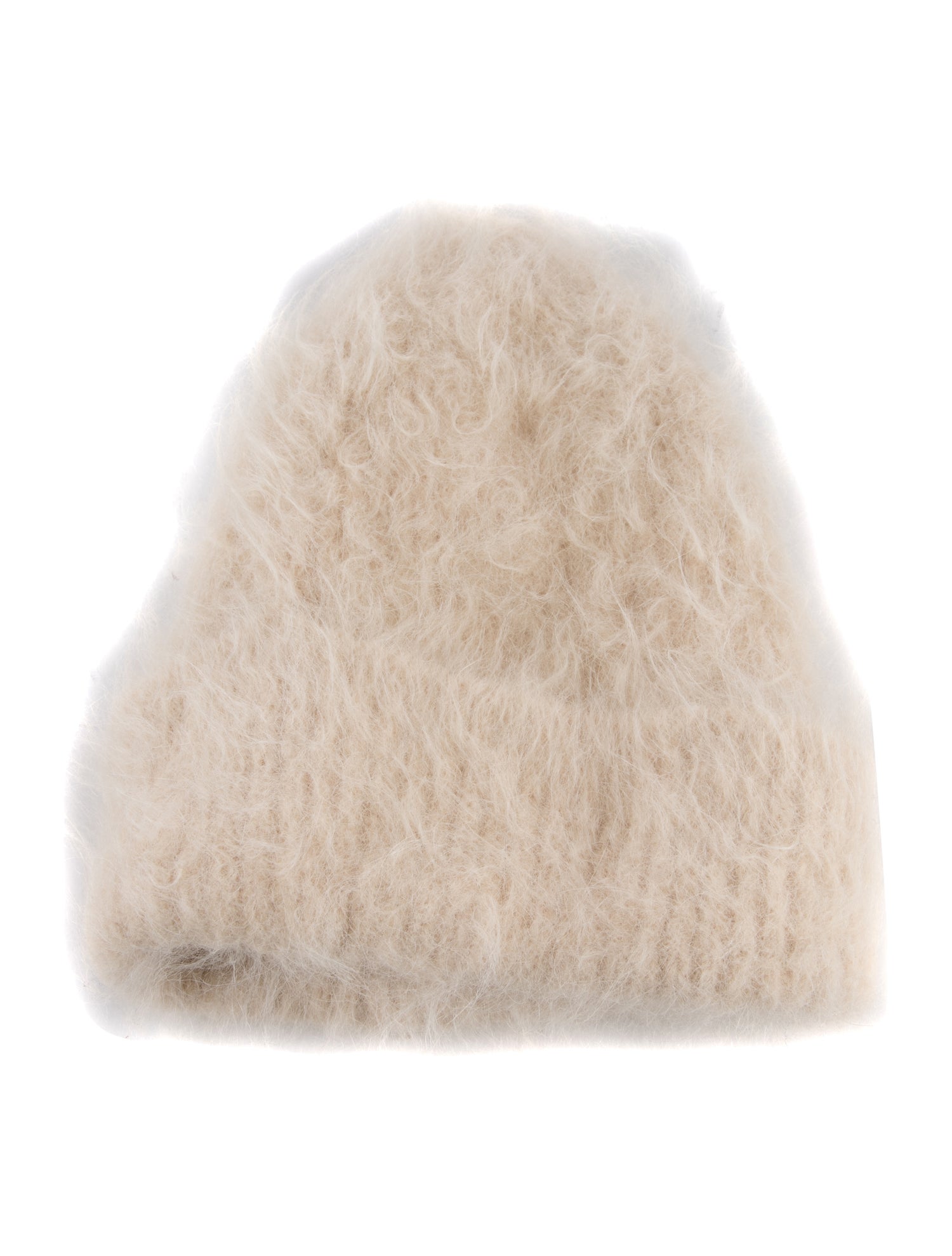 TOTEME Fuzzy Alpaca Beanie Cap