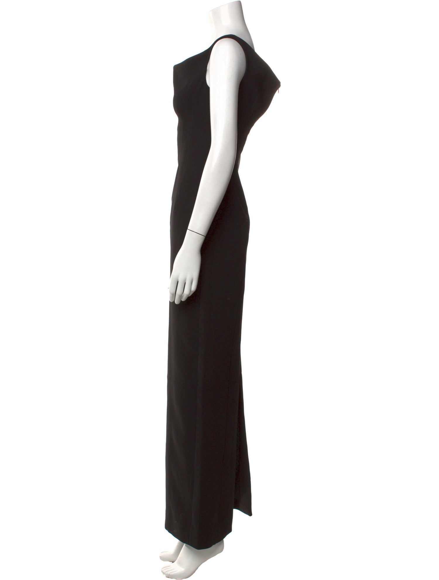 toteme off the shoulder dress Toteme - Off-shoulder Roll Knit Dress Black - XS