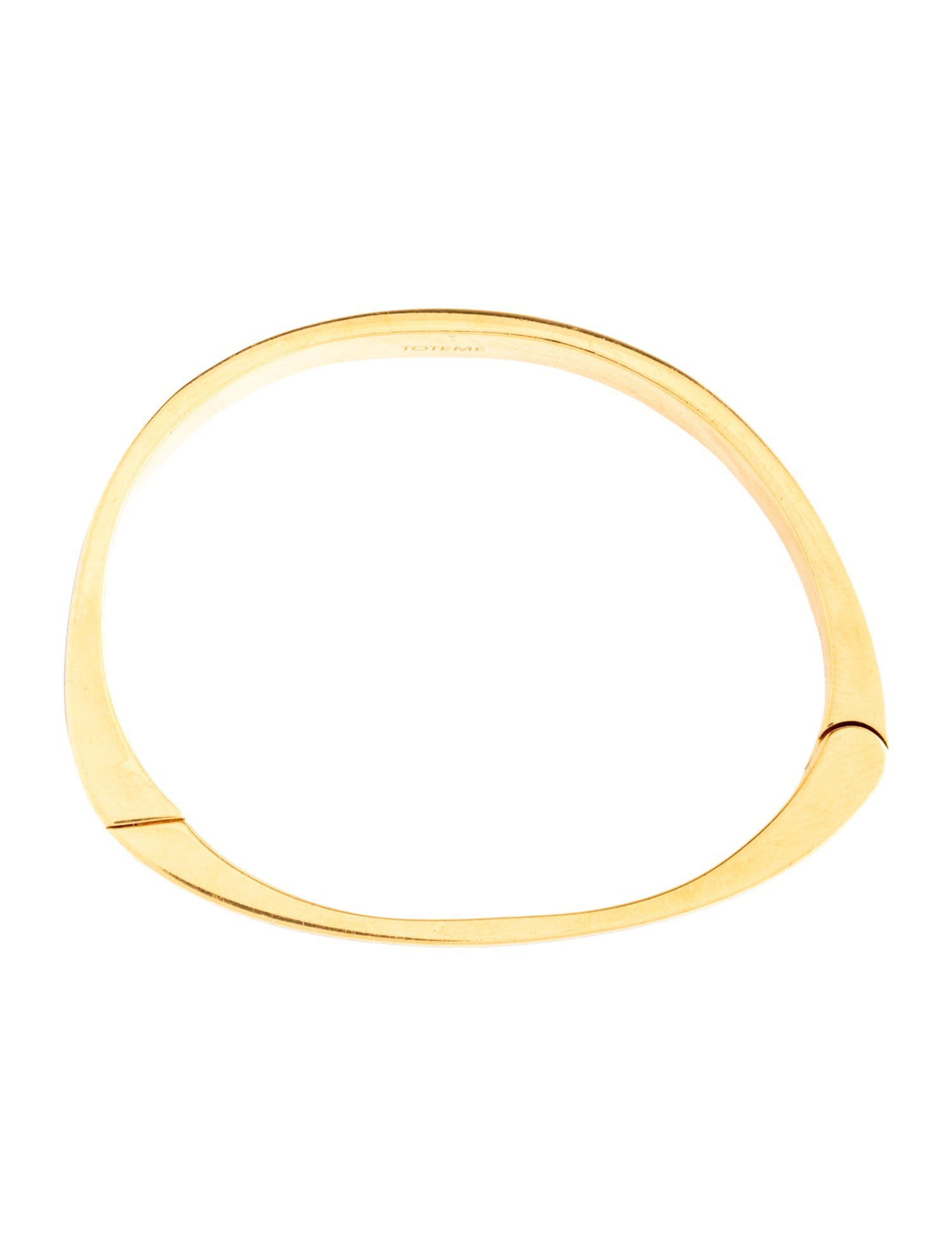 TOTEME Enamel Signature Bangle Bracelet