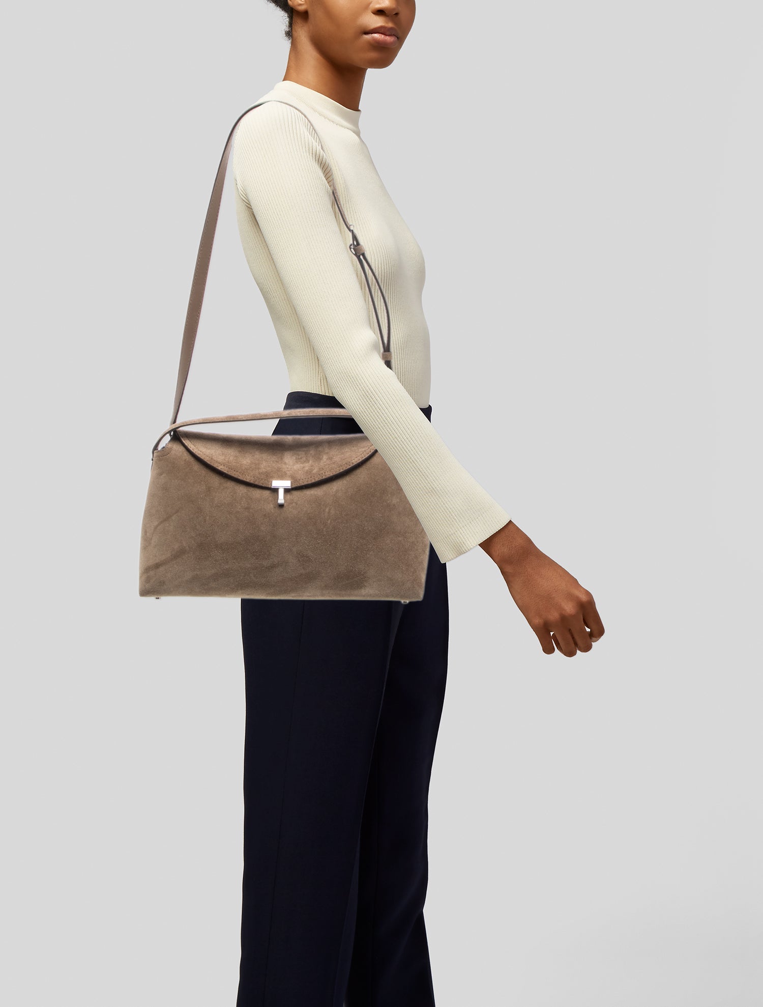 TOTEME Suede T-Lock