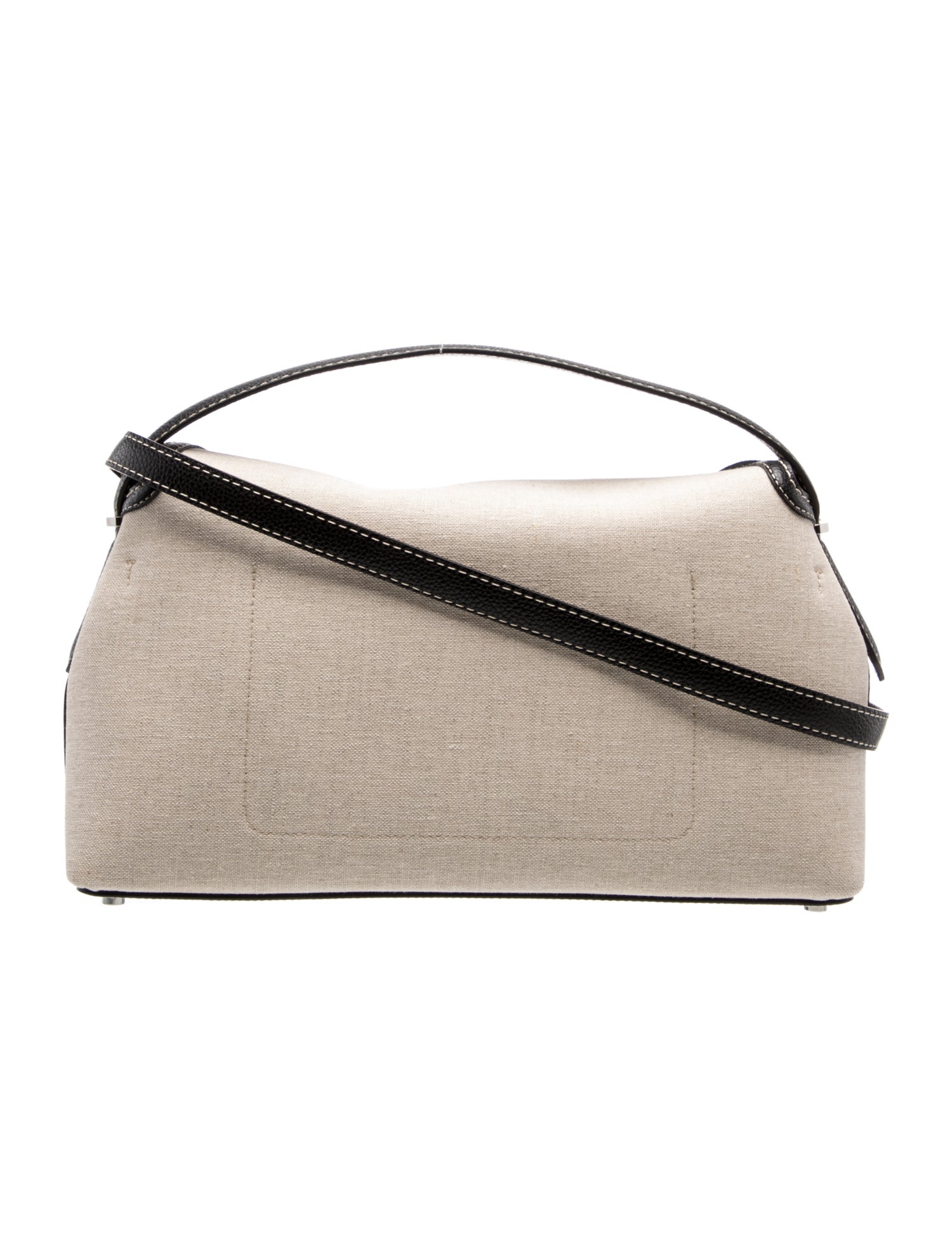 TOTEME Canvas T-Lock Medium - Black Crossbody Bags, Handbags