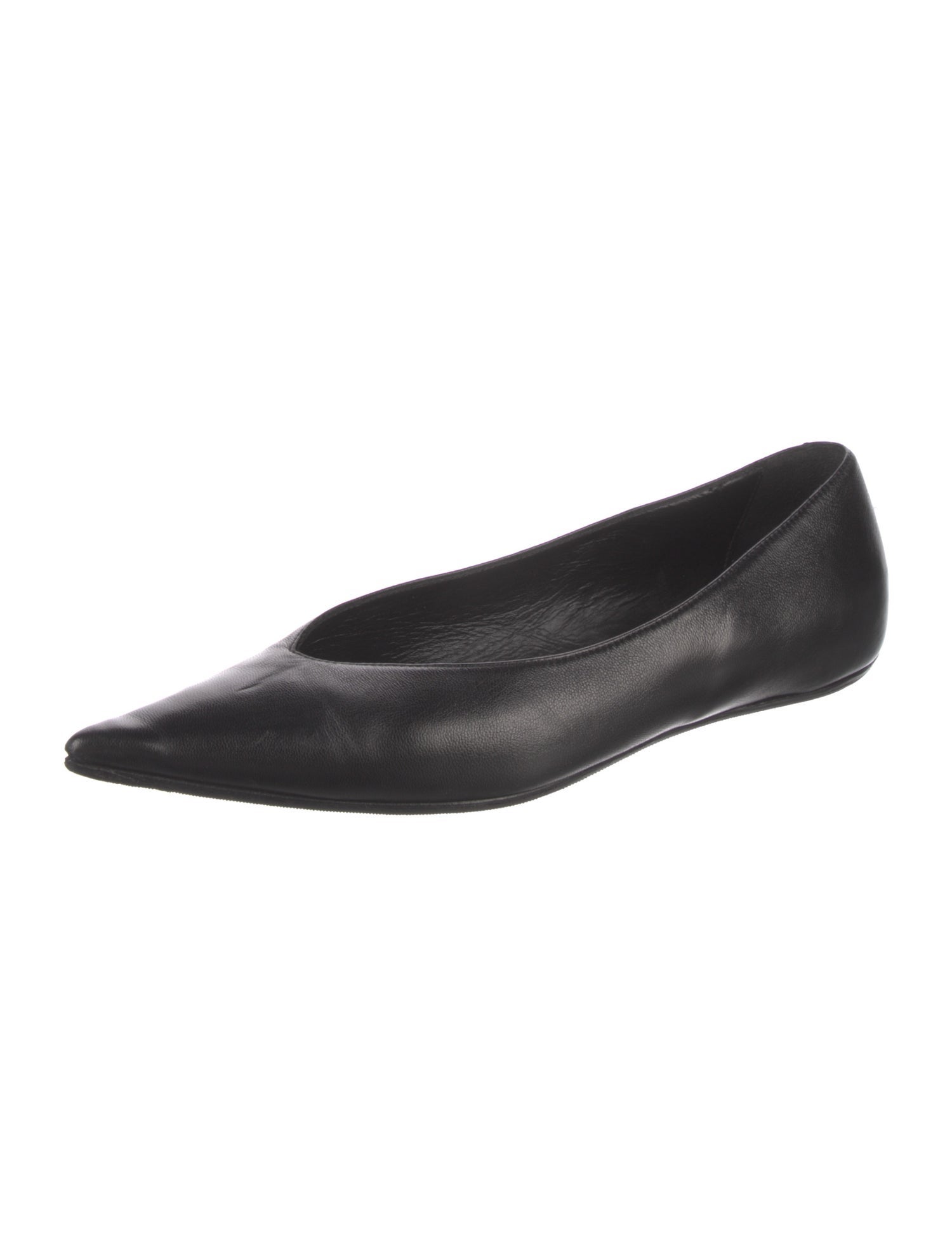 TOTEME Leather Ballet Flats