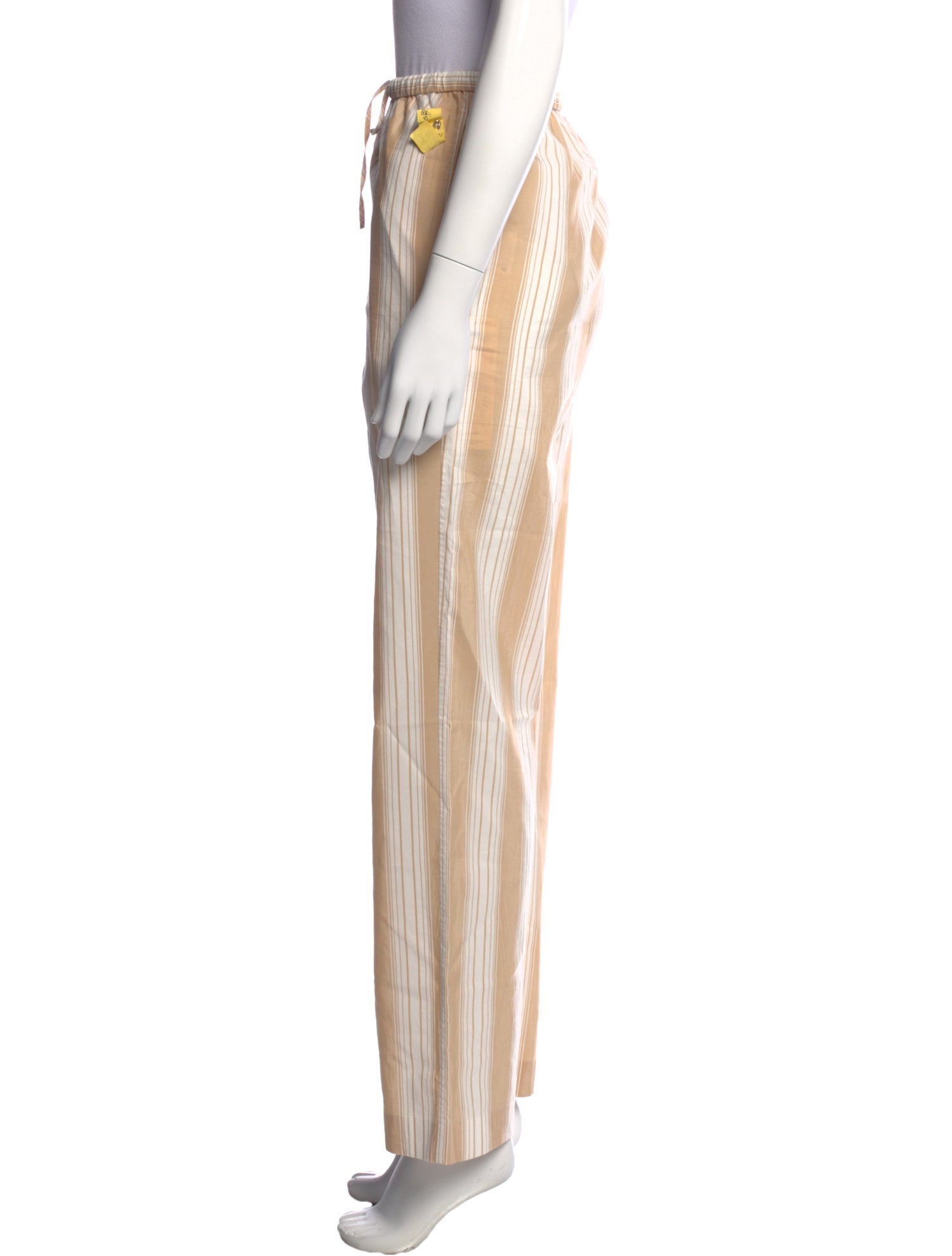TOTEME Striped Wide Leg Pants