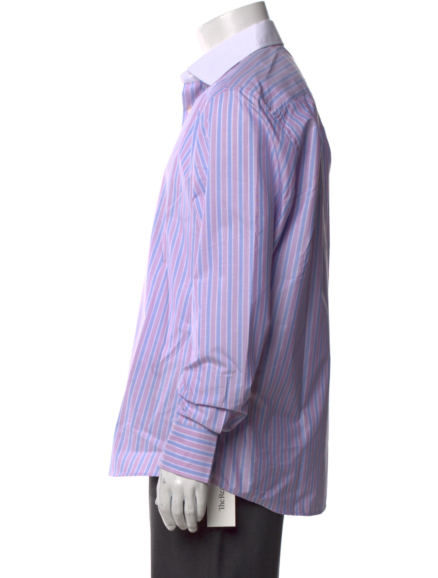 Robert Talbott Striped Long Sleeve Dress Shirt w/ Tags