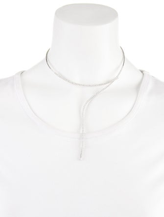 Mattia Cielo 18K Diamond Dew Drop Collar Necklace