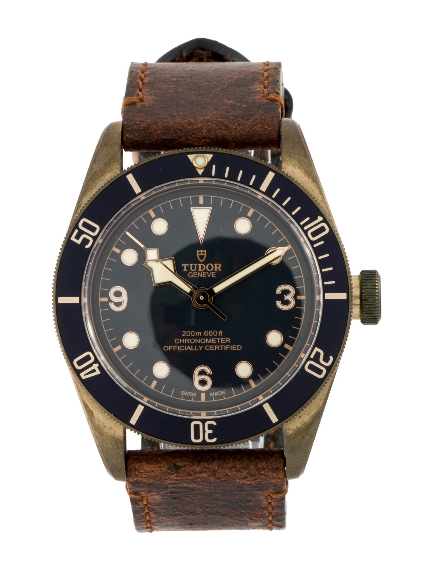 Tudor Black Bay Bronze Bucherer Blue Watch