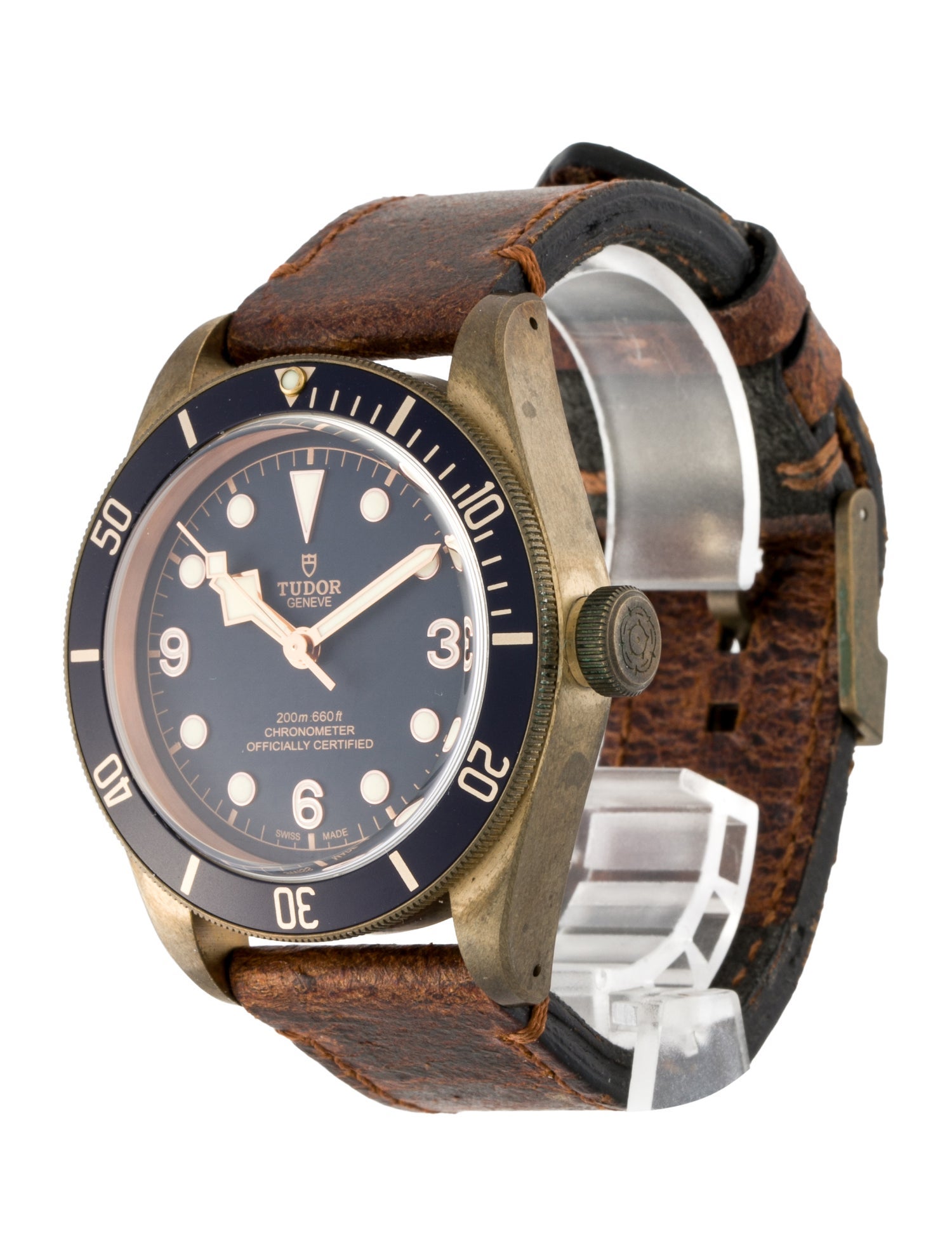 Tudor Black Bay Bronze Bucherer Blue Watch