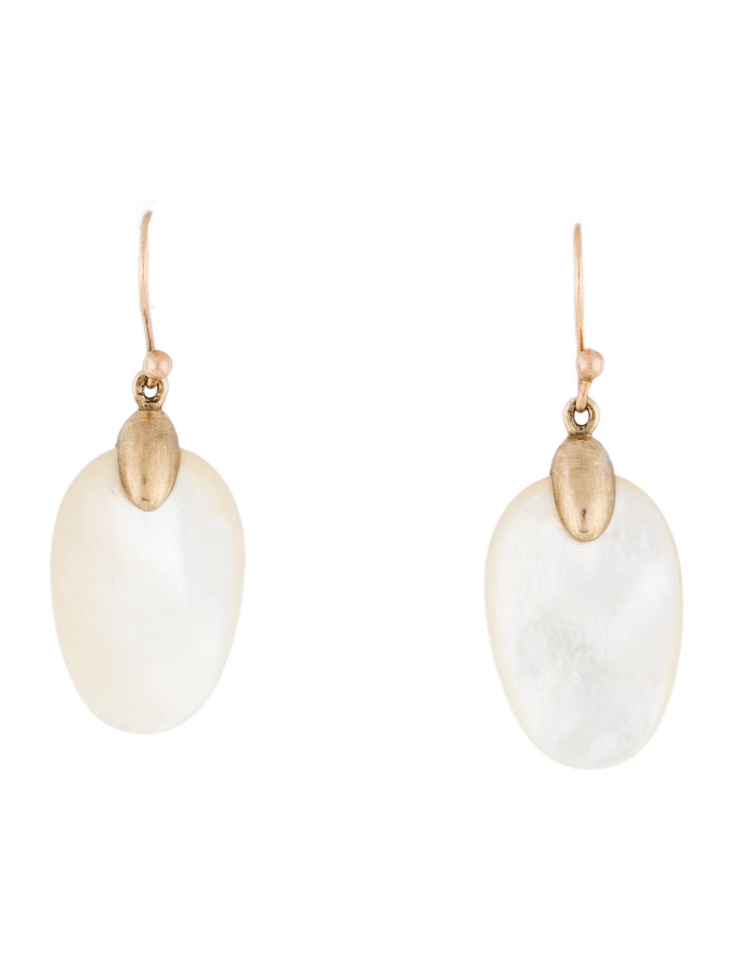 Ted Muehling 10K Mother-Of Pearl Drop Earrings