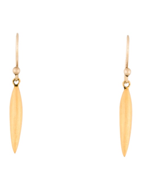 Ted Muehling Small Rice Drop Earrings