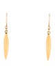 Ted Muehling Small Rice Drop Earrings