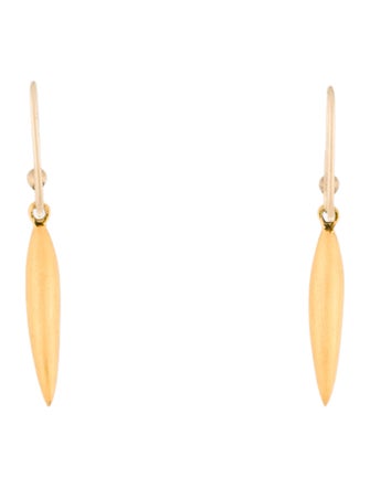 Ted Muehling Small Rice Drop Earrings