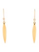 Ted Muehling Small Rice Drop Earrings