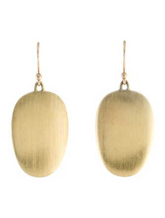 Ted Muehling Large Chip Drop Earrings