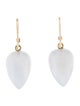 Ted Muehling 14K Chalcedony Drop Earrings