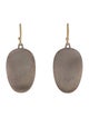 Ted Muehling Two-Tone Large Chips Drop Earrings