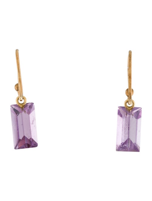 Ted Muehling 14K Amethyst Gems Earrings