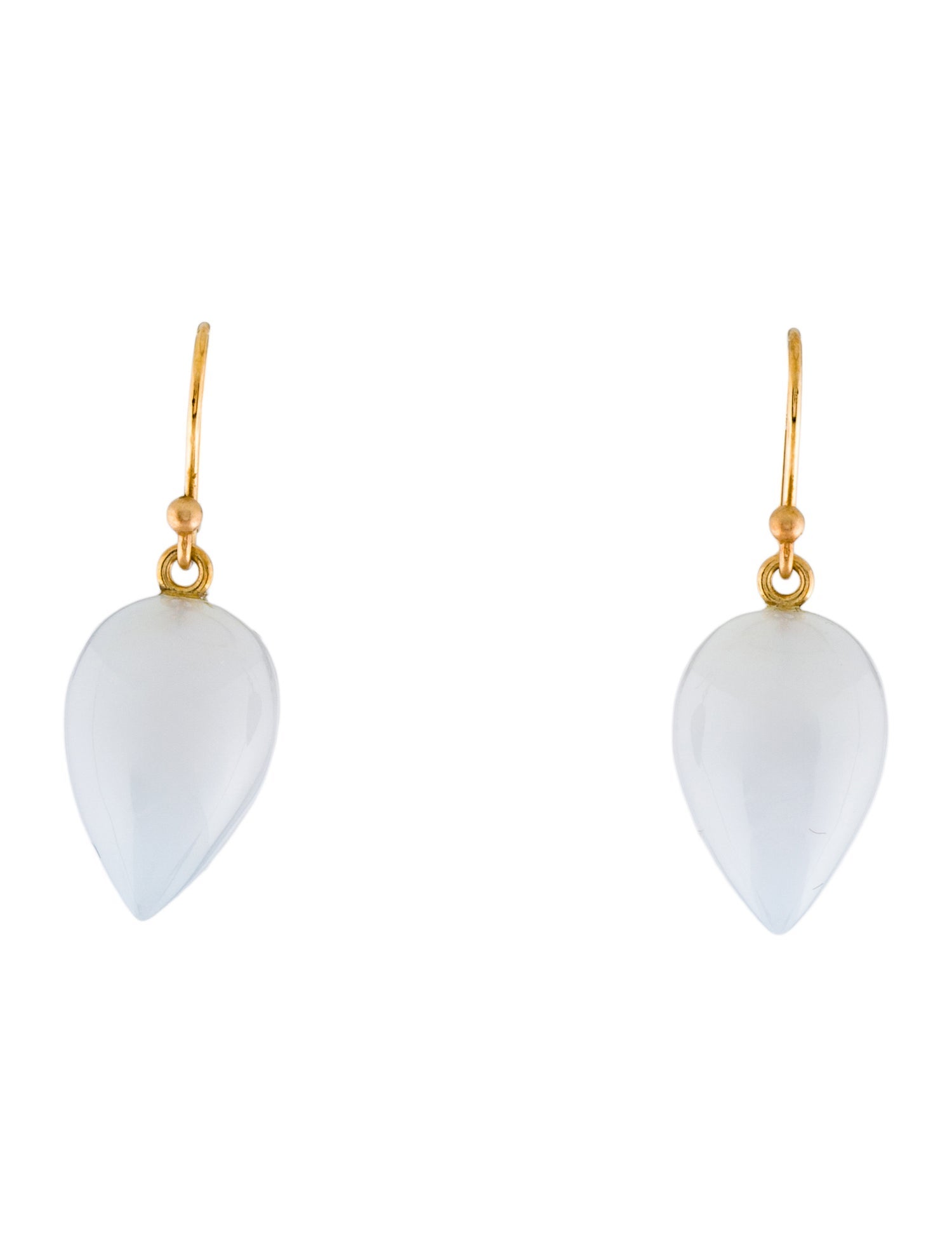 Ted Muehling 14K Chalcedony Acorns Drop Earrings
