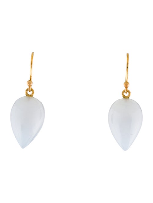 Ted Muehling 14K Chalcedony Acorns Drop Earrings