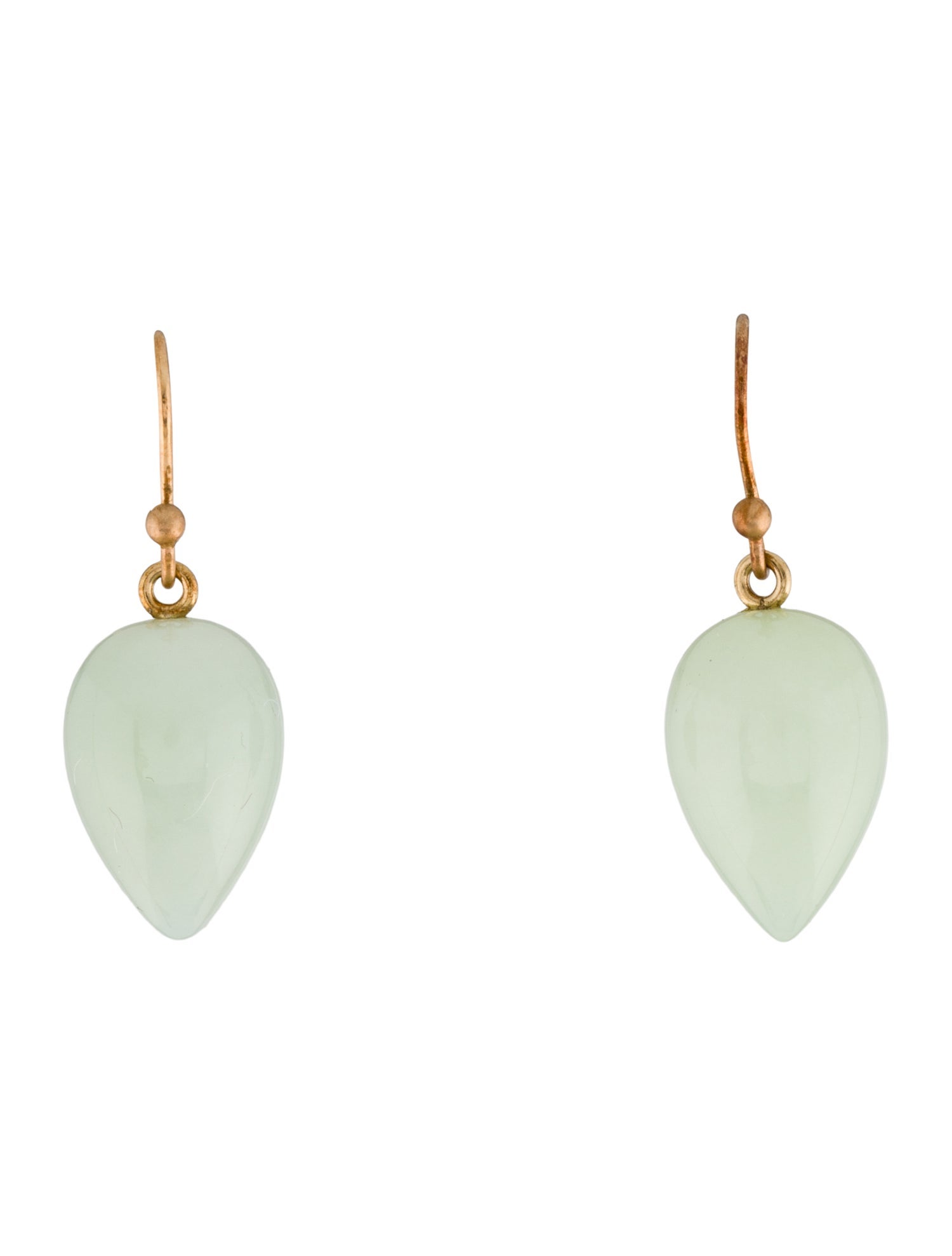 Ted Muehling 14K Serpentine Acorns Drop Earrings