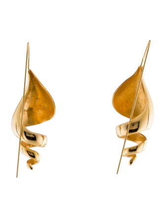 Ted Muehling Turret Shell Drop Earrings