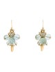 Ted Muehling Aquamarine Bug Clusters Drop Earrings