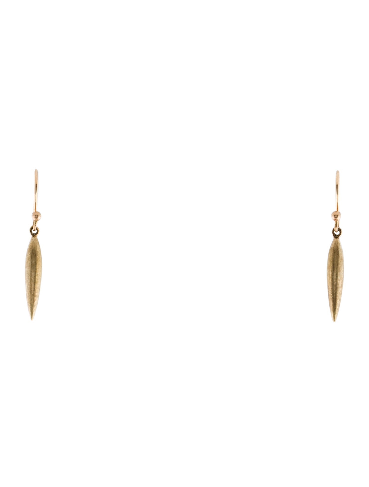 Ted Muehling Small Rice Drop Earrings