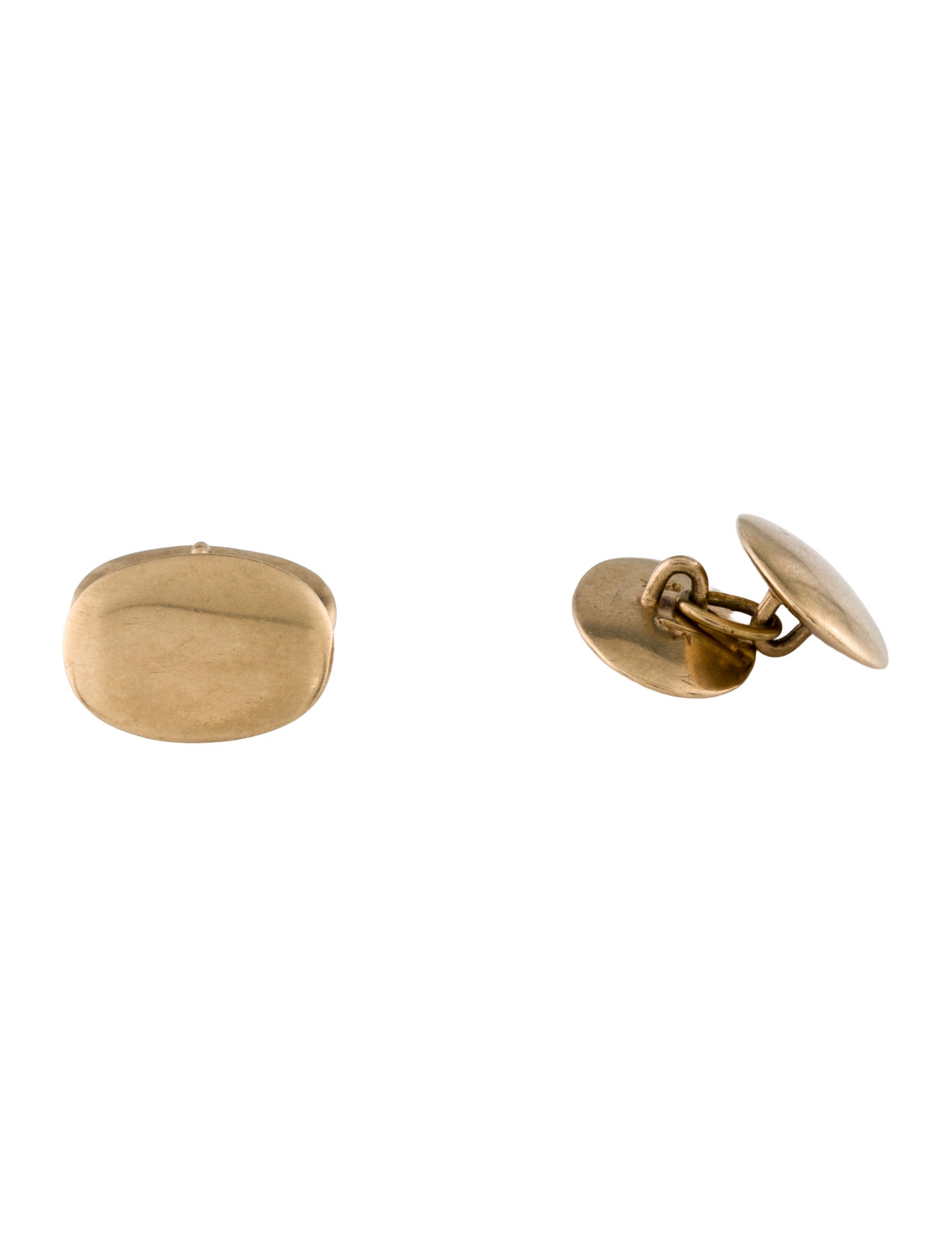 Ted Muehling 14K Chip Cufflinks