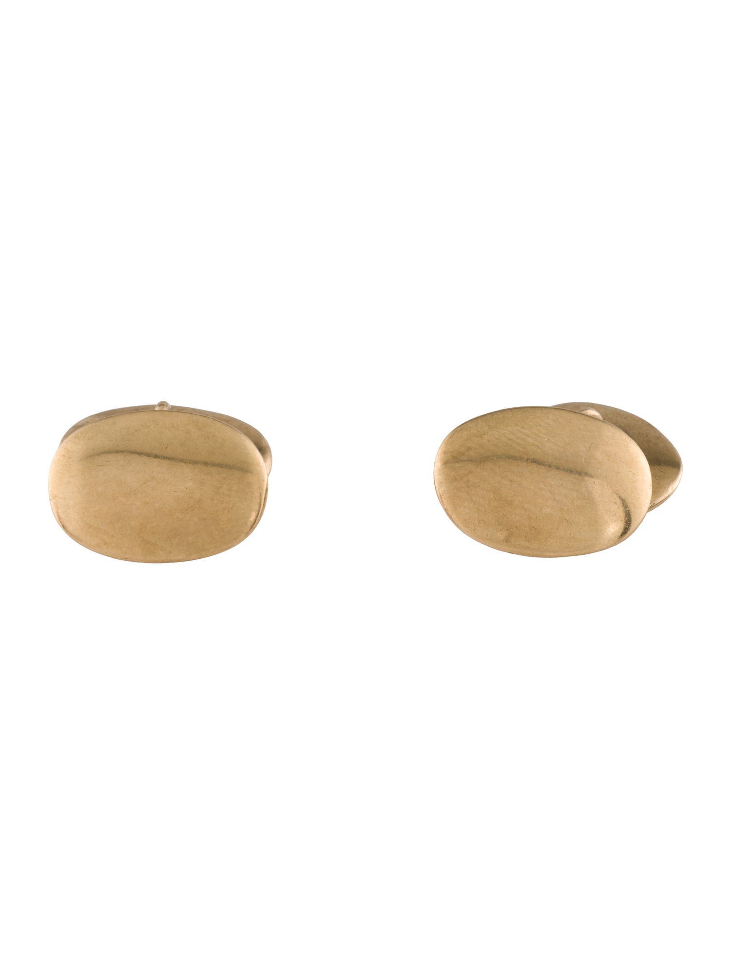 Ted Muehling 14K Chip Cufflinks