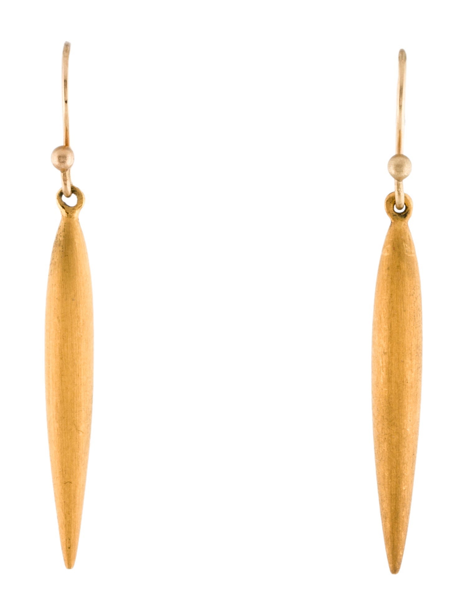 Ted Muehling Large Rice Earrings