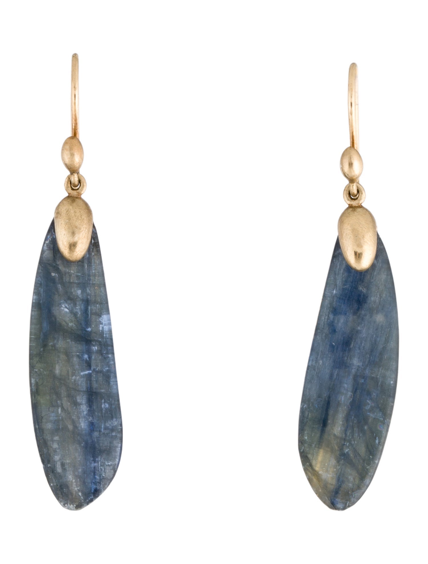 Ted Muehling Kyanite Drop Earrings
