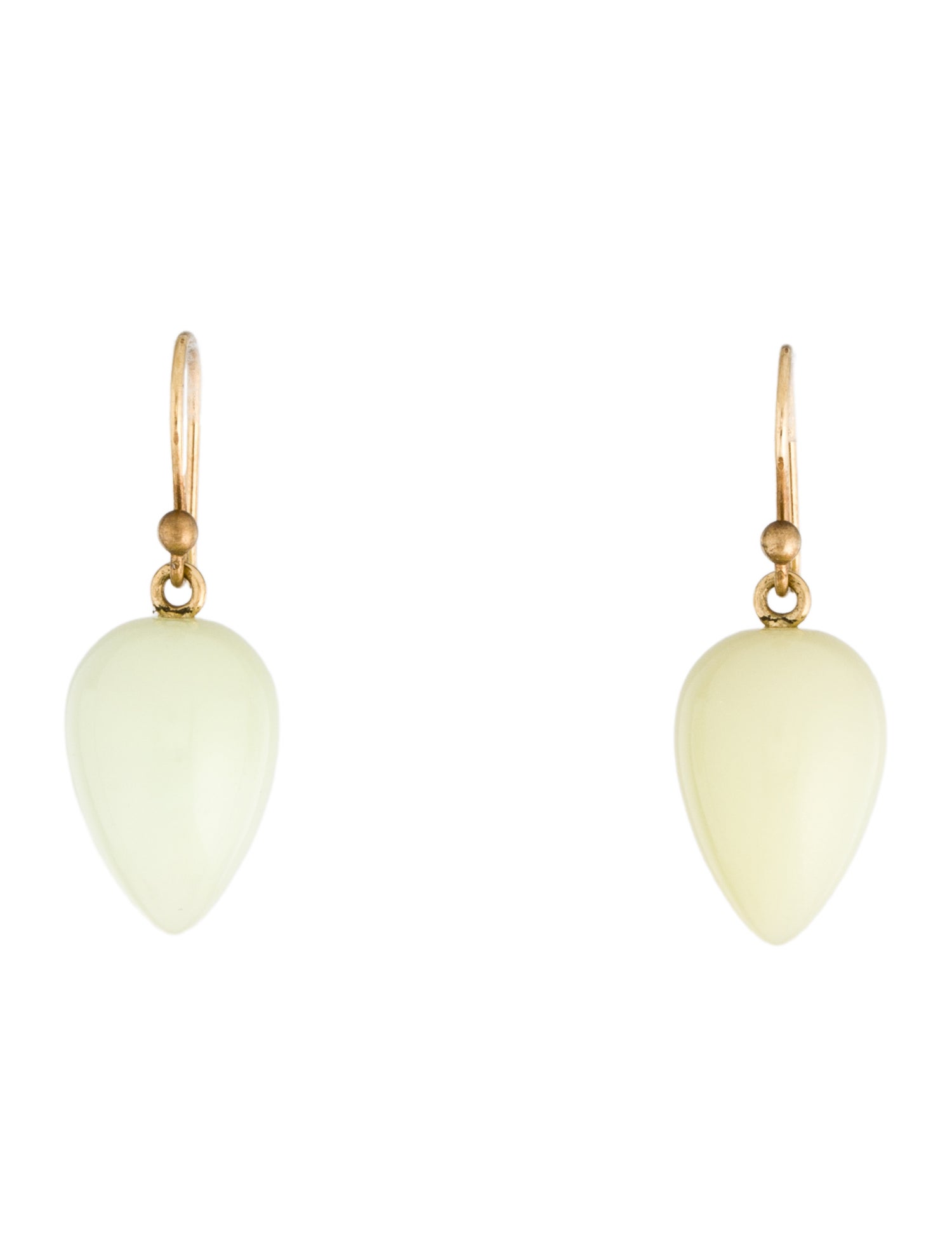 Ted Muehling 14K Opal Acorn Drop Earrings