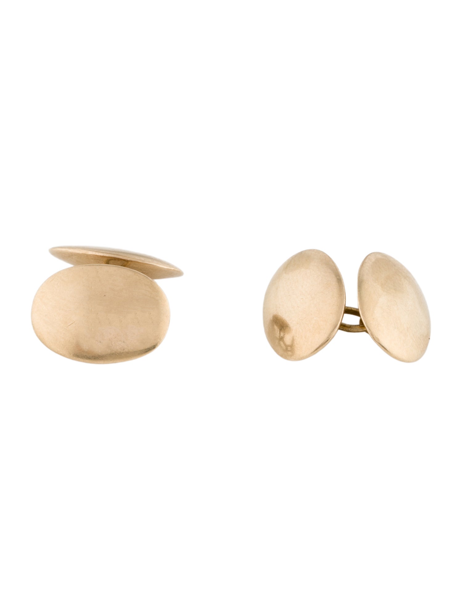 Ted Muehling 14K Chip Cufflinks