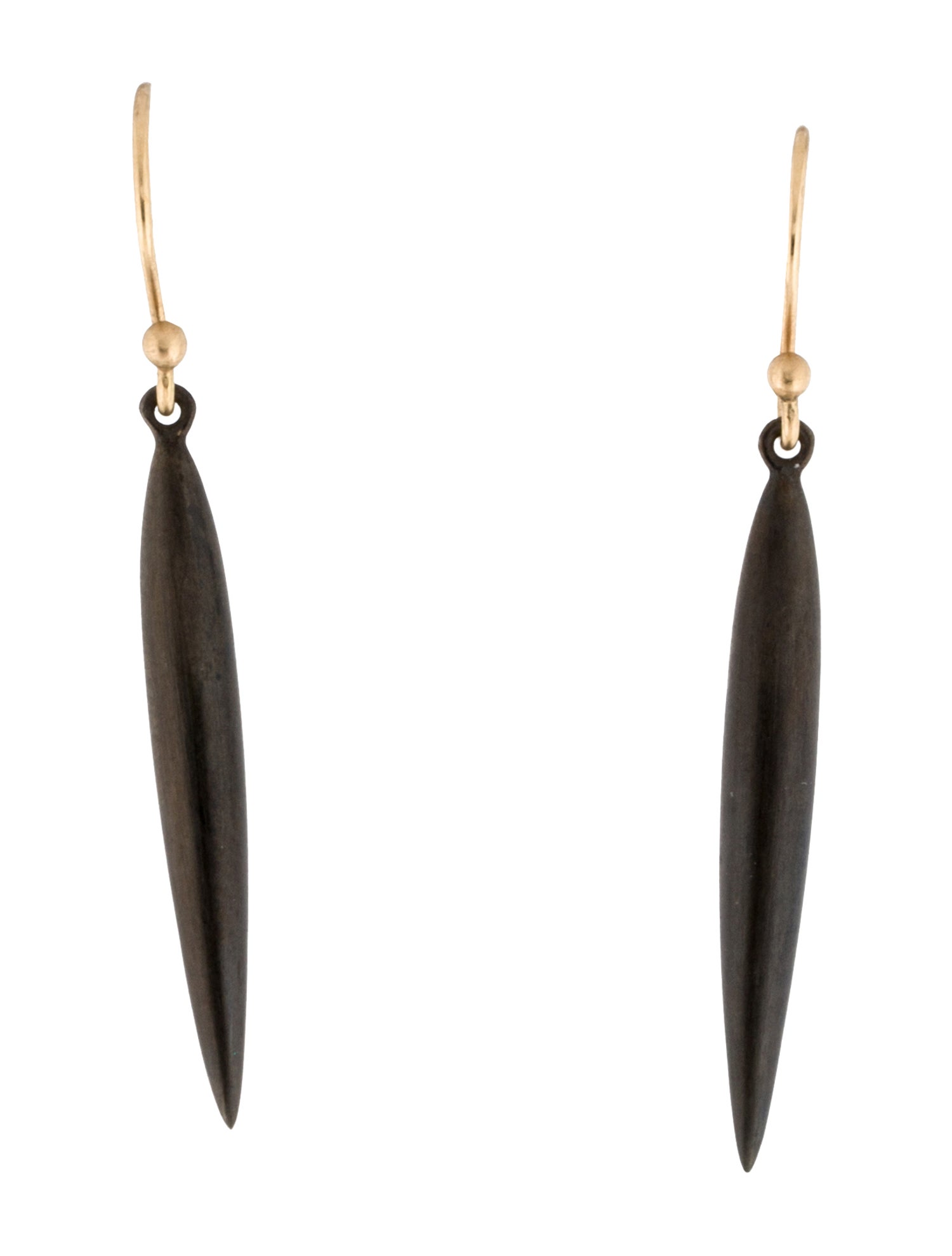 Ted Muehling Small Rice Drop Earrings