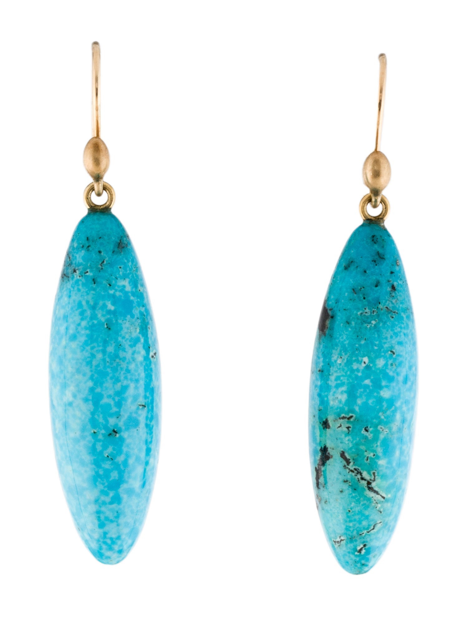 Ted Muehling Turquoise Drop Earrings