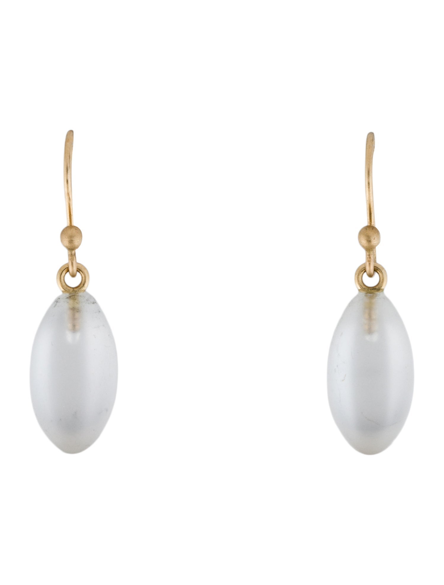 Ted Muehling 14K Quartz Berry Drop Earings