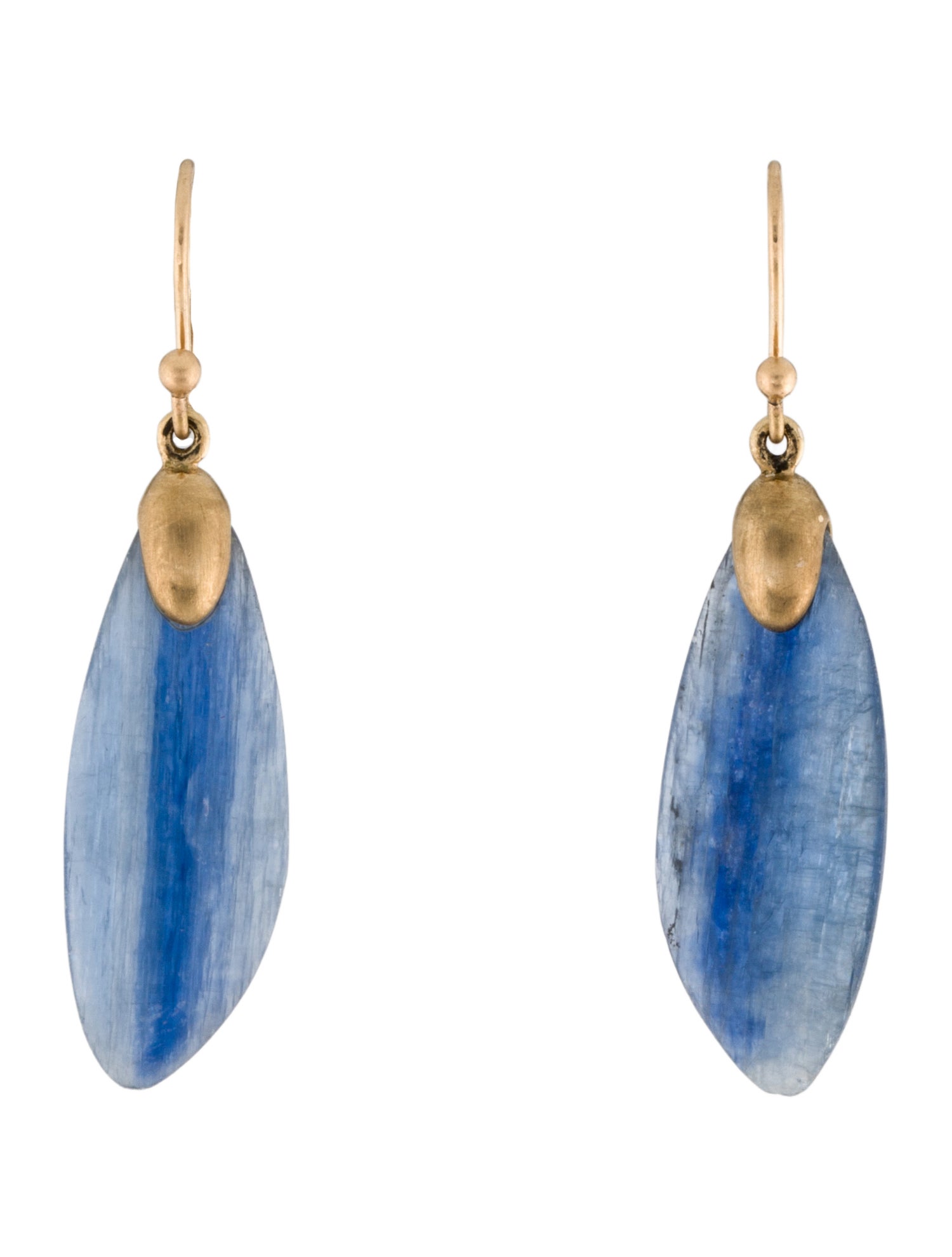 Ted Muehling Kyanite Drop Earrings