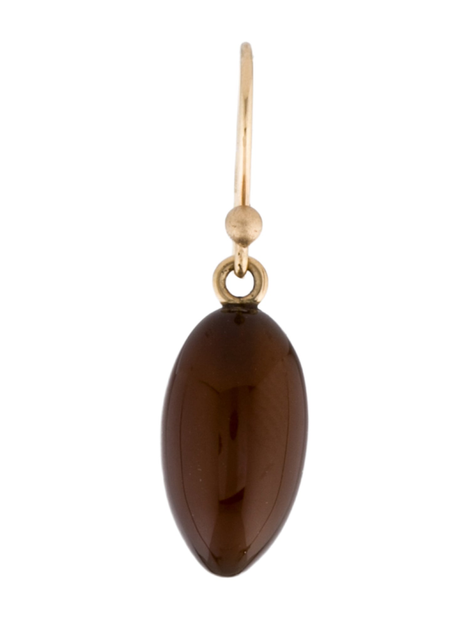 Ted Muehling Chalcedony Berry Single Drop Earring