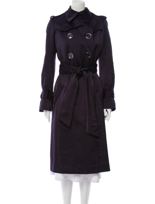 Tuleh Trench Coat Blue
